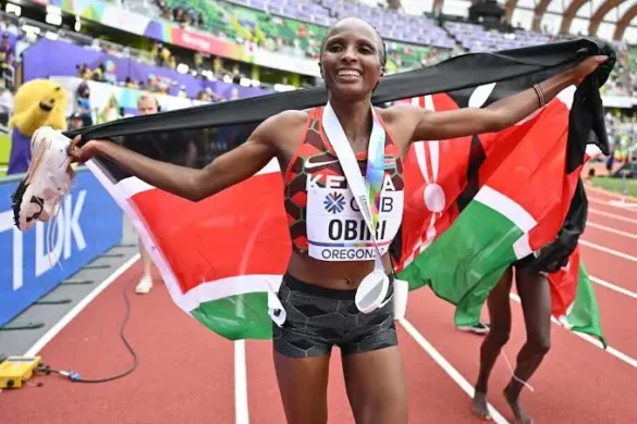 Hellen Obiri, A long Distance Runner