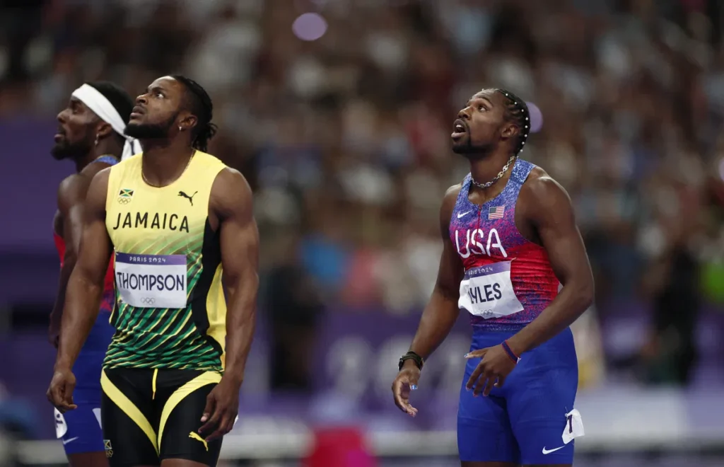 Why Kishane Thompson Could Be Jamaica’s Next Sprint King After Usain Bolt 7 2024 08 04T200146Z 1217854696 UP1EK841JMWQ3 RTRMADP 3 OLYMPICS 2024 ATHLETICS
