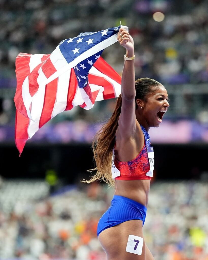 Gabby Thomas, Sydney McLaughlin-Levrone Earn 2025 ESPYS Nominations for Best Female Athlete 7 Olympic Champion %F0%9F%A5%87 %F0%9F%87%BA%F0%9F%87%B8 paris2024 olympics