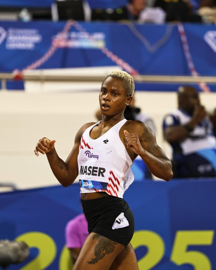 Diamond League Paris: Salwa Eid Naser Banks on Grit Over Gameplan 7 Salwa Eid Naser sets the pace for the rest of the meet %E2%9A%A1%EF%B8%8FShe storms to a 49.83 run in the heat of Doha %F0%9F%94%A5%F0%9F%93%B8 @xmgorczynska for Diamond League AGDohaDL %F0%9F%87%B6%F0%9F%87%A6 DiamondLeague %F0%9F%92%8E
