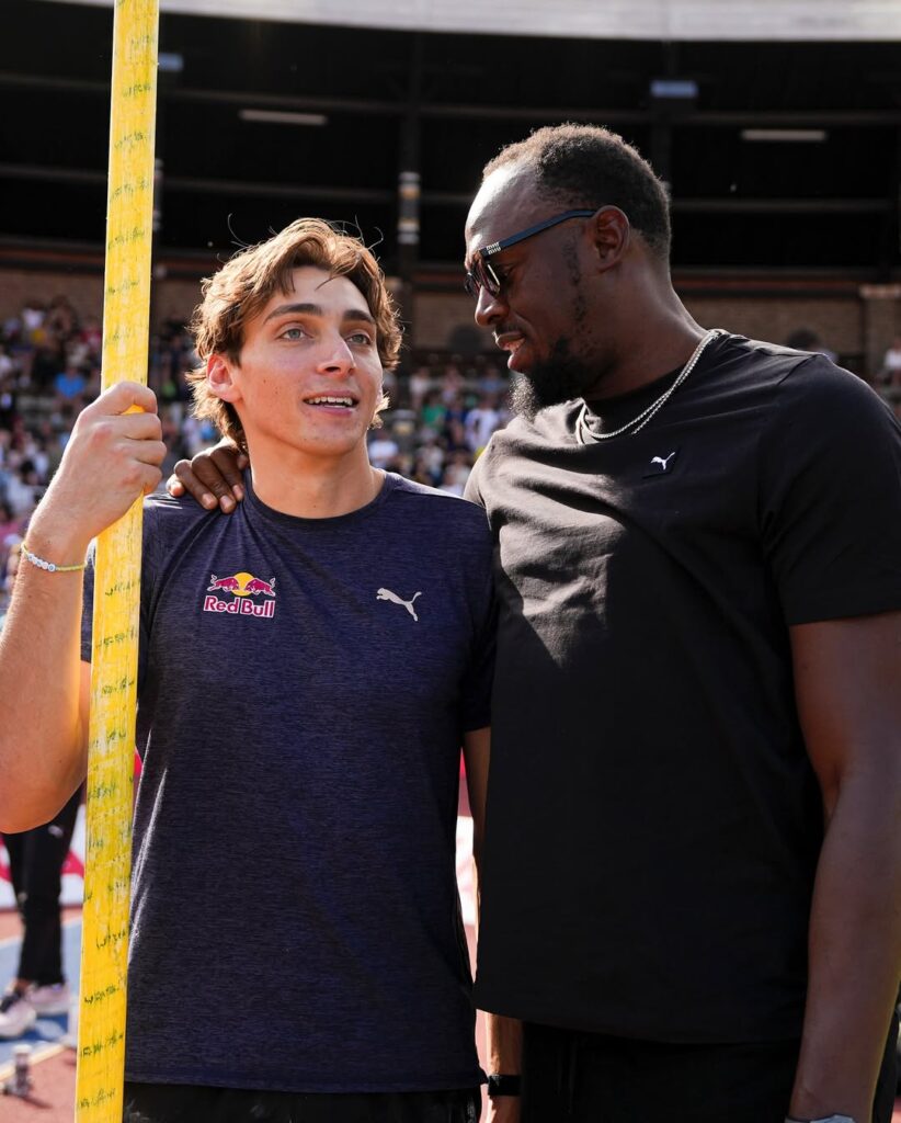 Letsile Tebogo Among Stars Applauding Mondo’s Magic in Stockholm 7 Spot the difference%E2%80%A6Yeah we cant either %F0%9F%90%90%F0%9F%90%90DiamondLeague %F0%9F%92%8E StockholmDL %F0%9F%87%B8%F0%9F%87%AA
