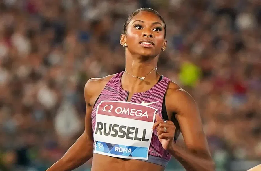 Masai Russell Reveals Tough Injury Journey Before Prefontaine Classic Comeback 6 Masai Russell Instagram e1727364254307