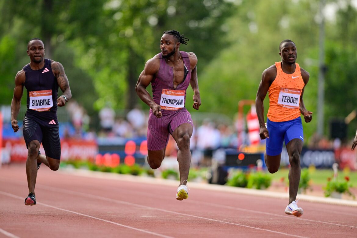 Akani Simbine, Kishane Thompson, Letsile Tebogo | Chaseathletics.us